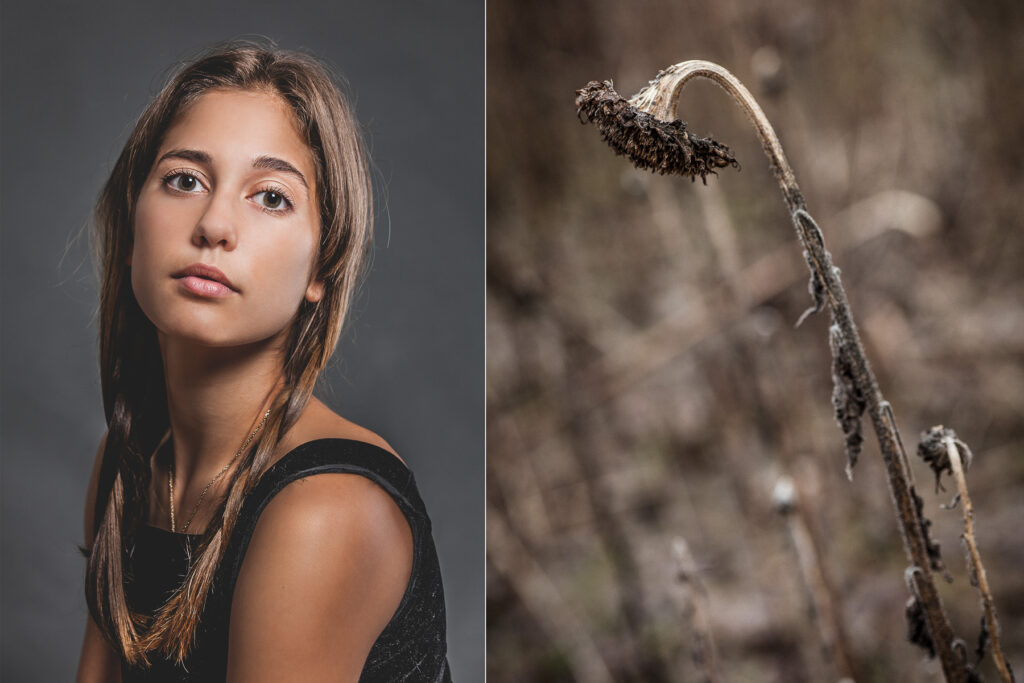 Portrait junge Frau. Portraitfotograf Freiburg Fotostudio