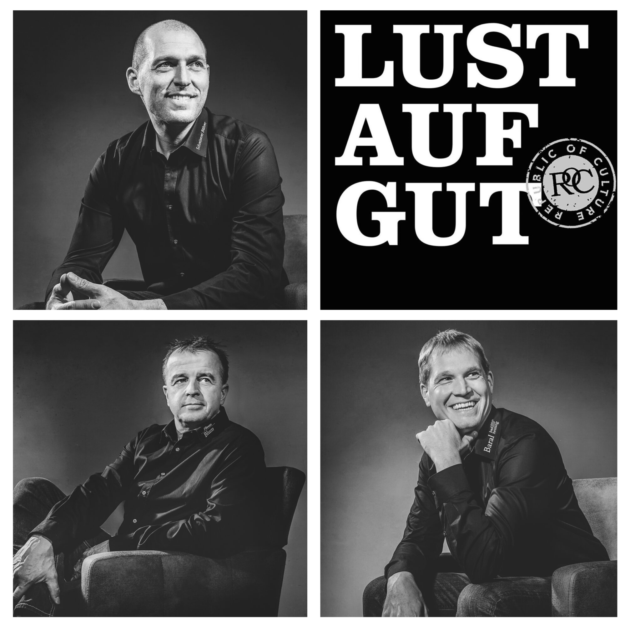 Portraits von Handwerksmeistern. Lust auf Gut.